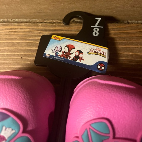 NWT Marvel Spidey & Friends Toddler Kids EVA Clog Sandal size 7-8 (rm16) - Picture 6 of 7